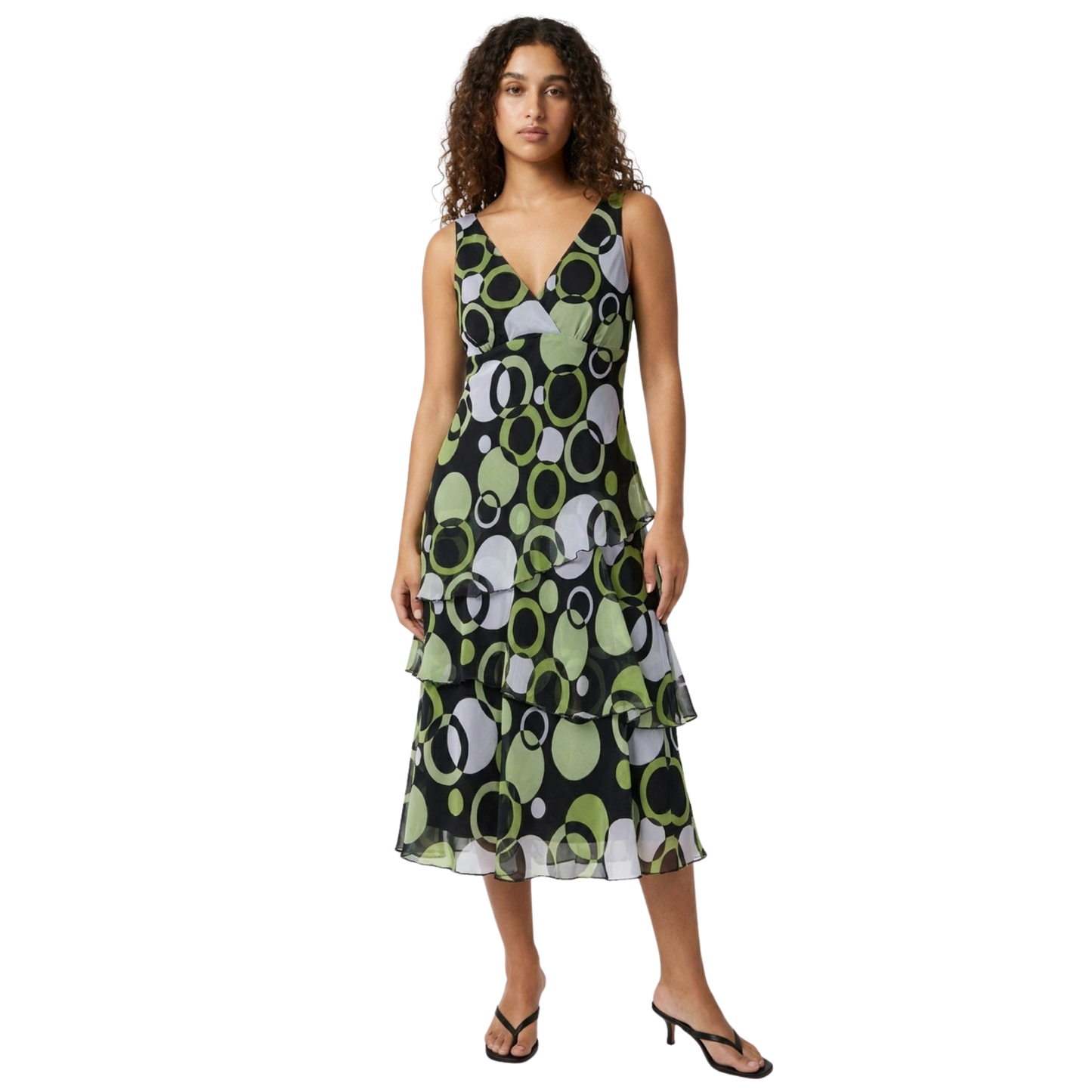 Y2K Ruffle Dress