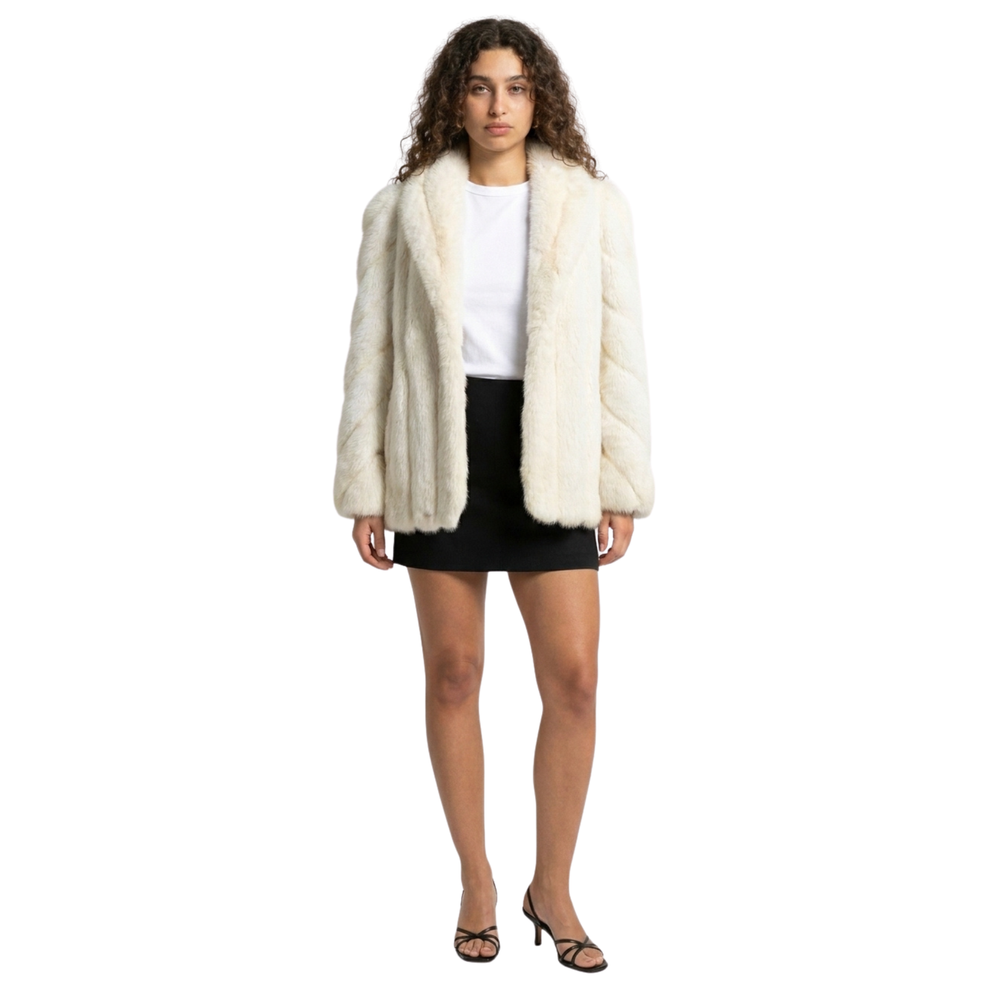 Vintage Jordache Faux Fur Jacket