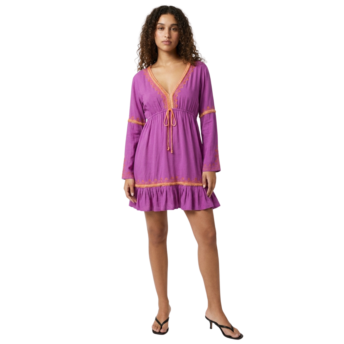 Purple Vacation Dress