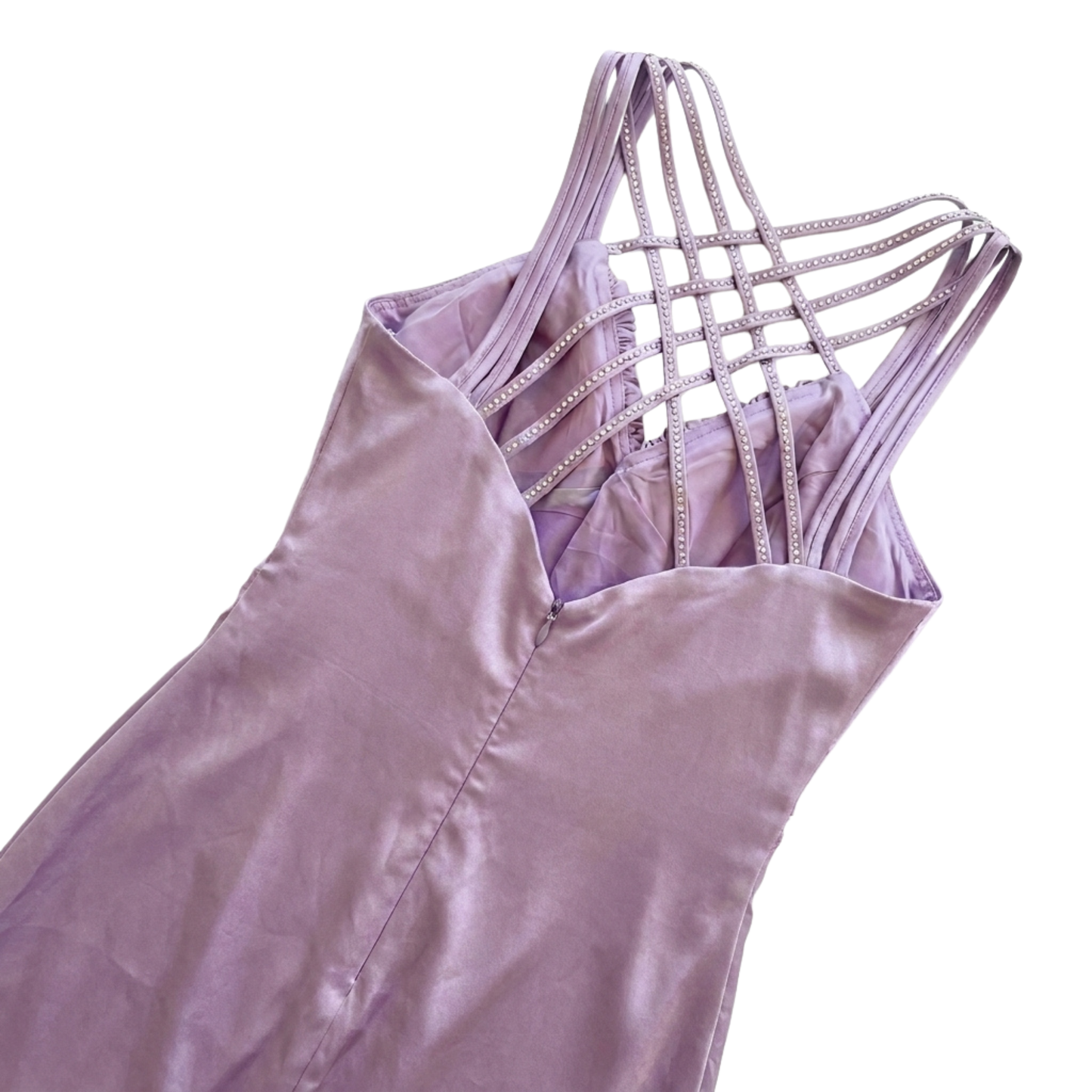 Early 2000s Satin Maxi Dress