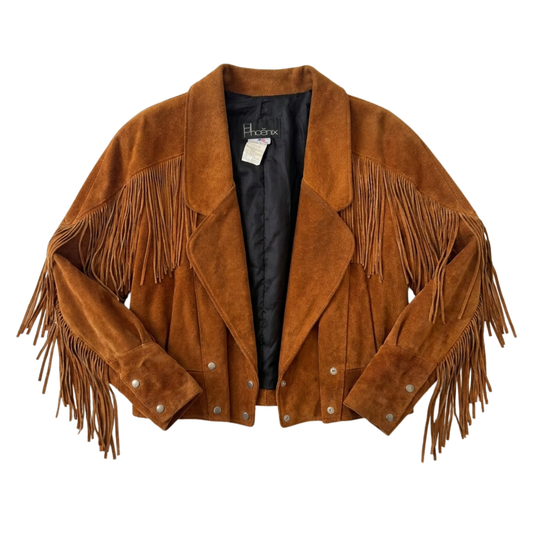 Vintage 80s Fringe Jacket