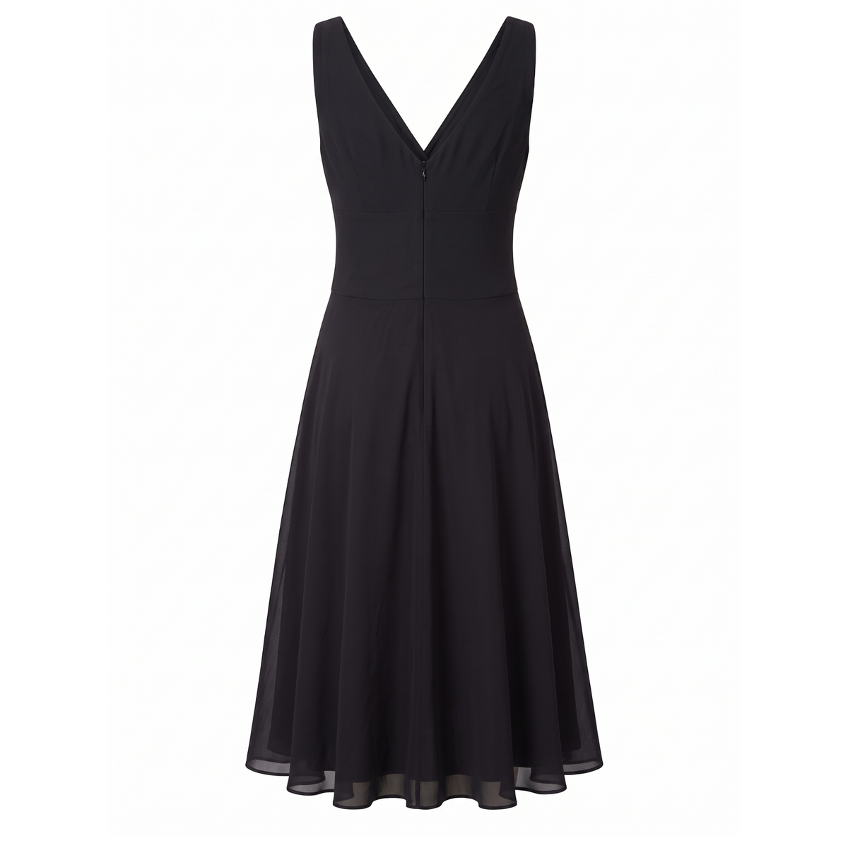 Vintage 90s/00s Black Sequin Midi Dress