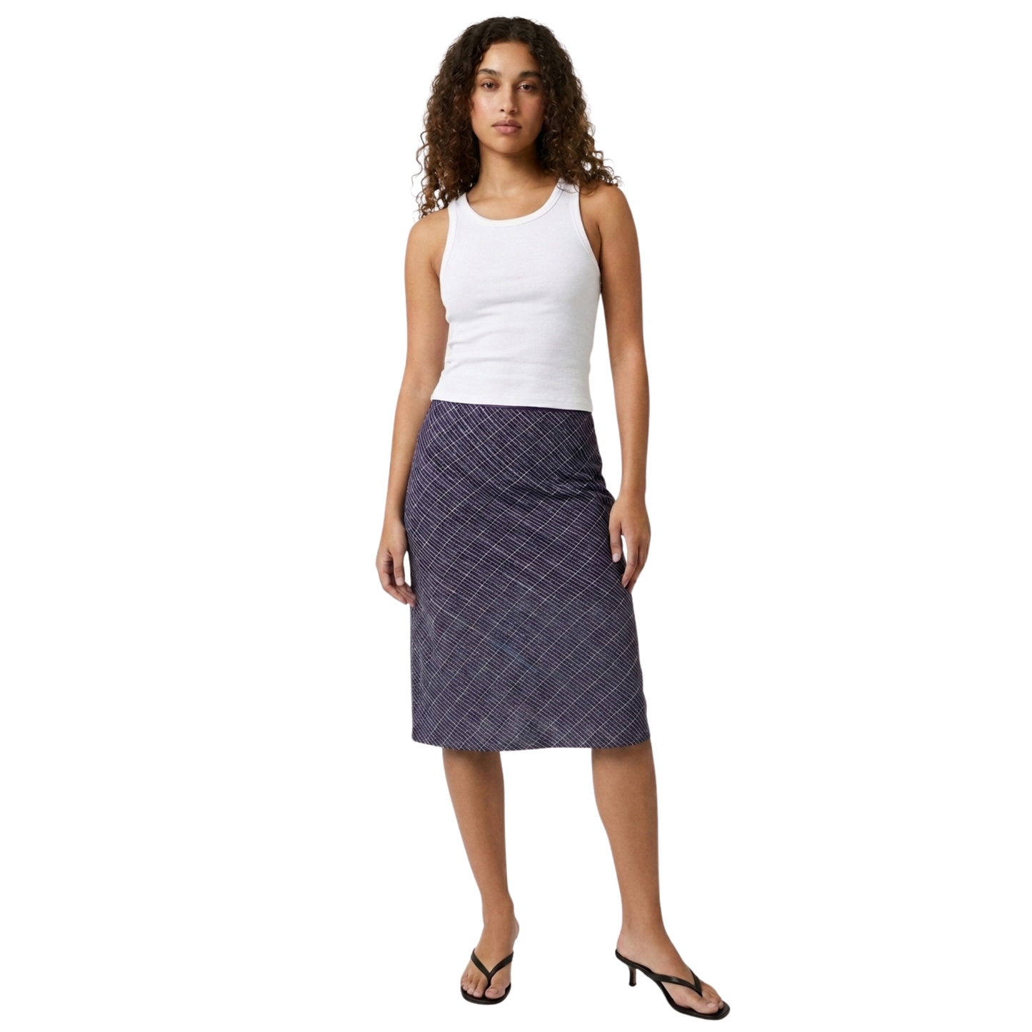 Vintage Plaid 90s Skirt