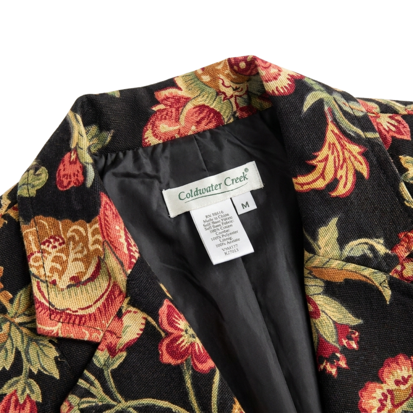 Vintage Floral Blazer