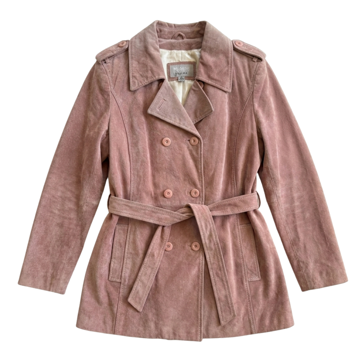 90s Pink Suede Jacket