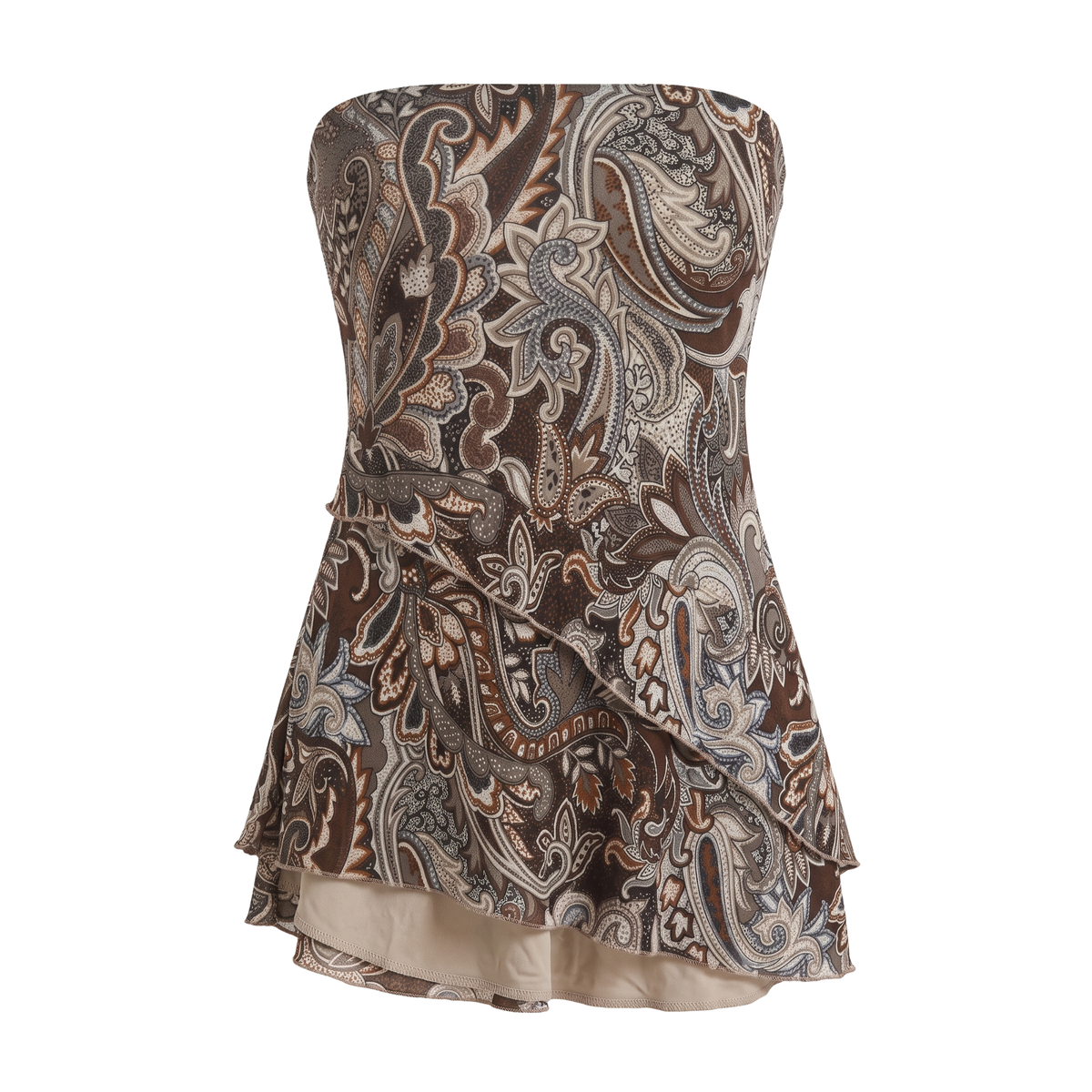 Y2K Paisley Halter Top