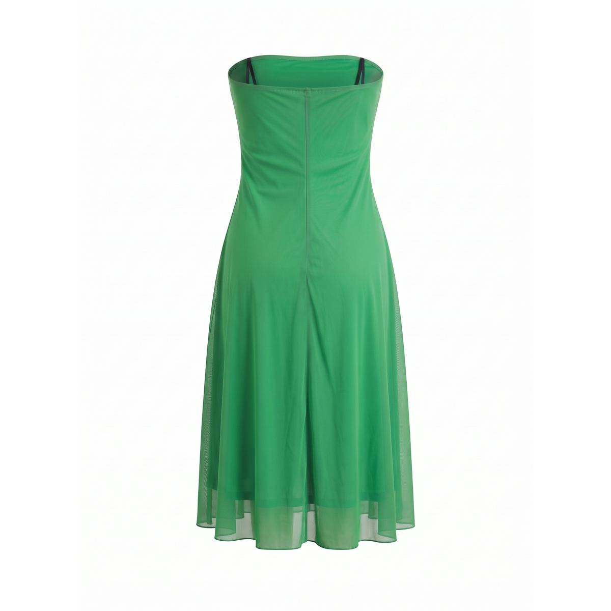 Vintage Early 2000s Strapless Midi Dress
