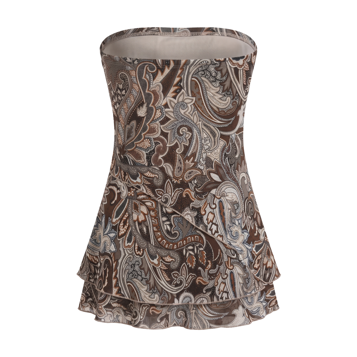 Y2K Paisley Halter Top