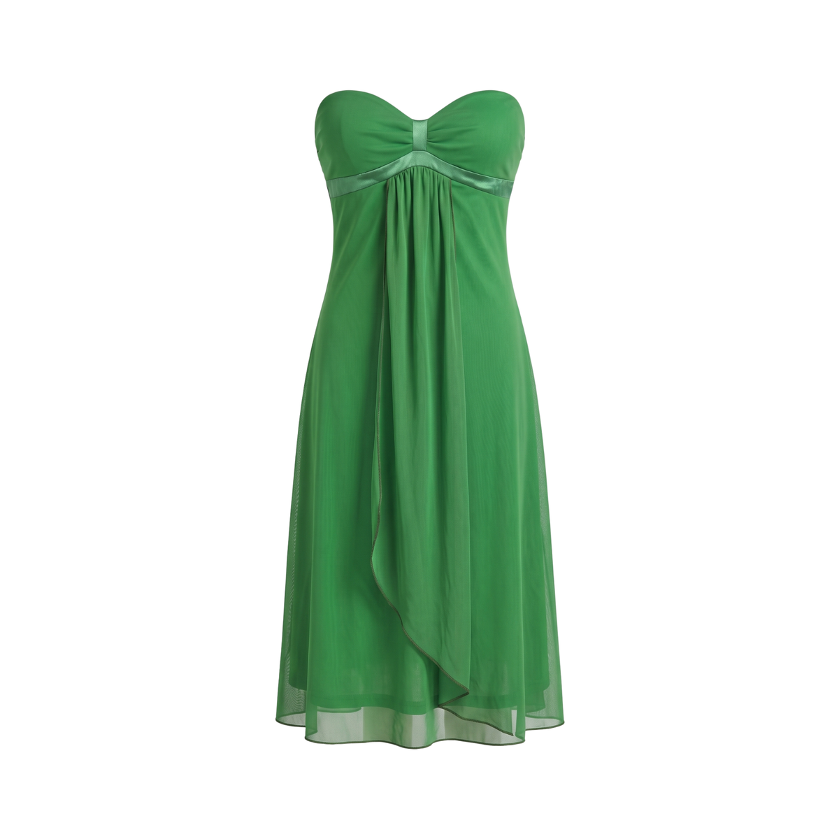 Vintage Early 2000s Strapless Midi Dress
