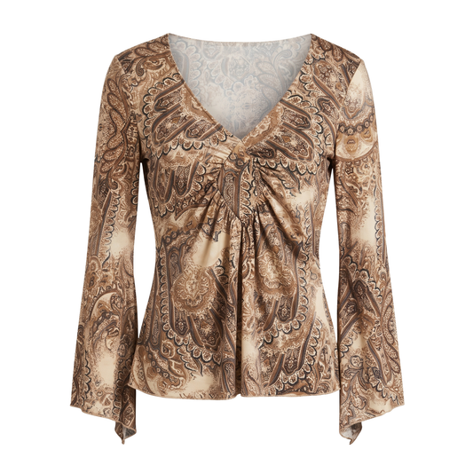 Early 2000s Bell-Sleeve Top