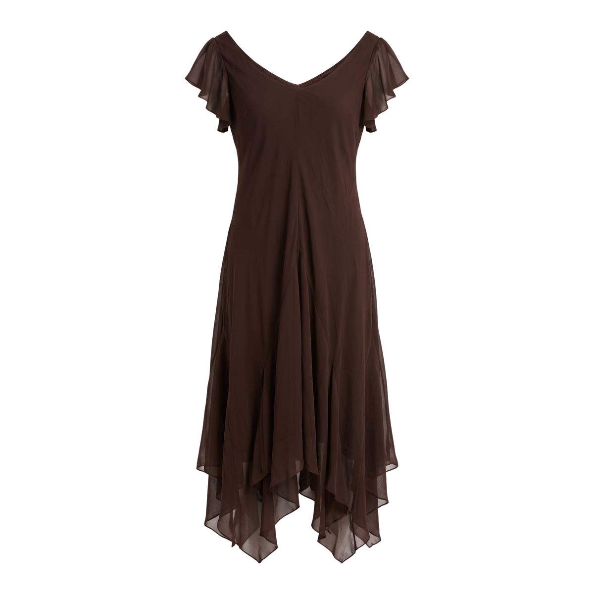 Beaded Brown Dress