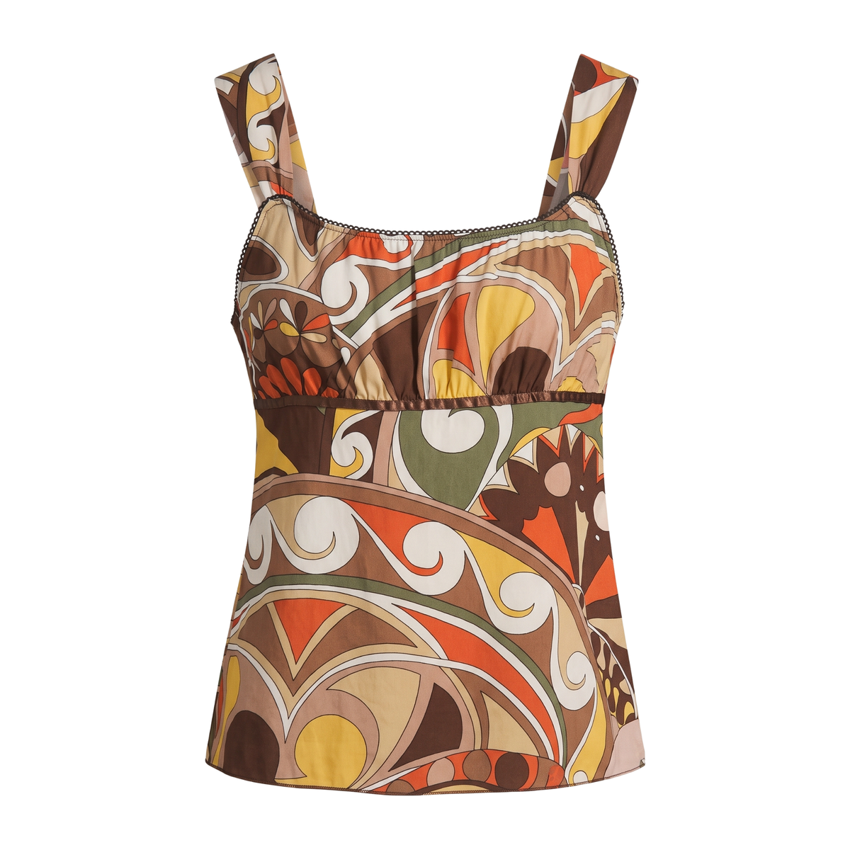 Early 2000s Funky Autumnal Tank