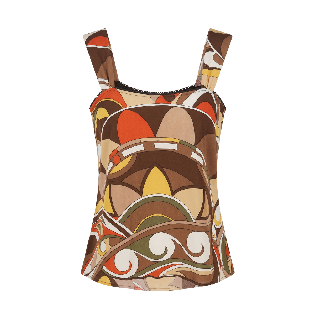 Early 2000s Funky Autumnal Tank