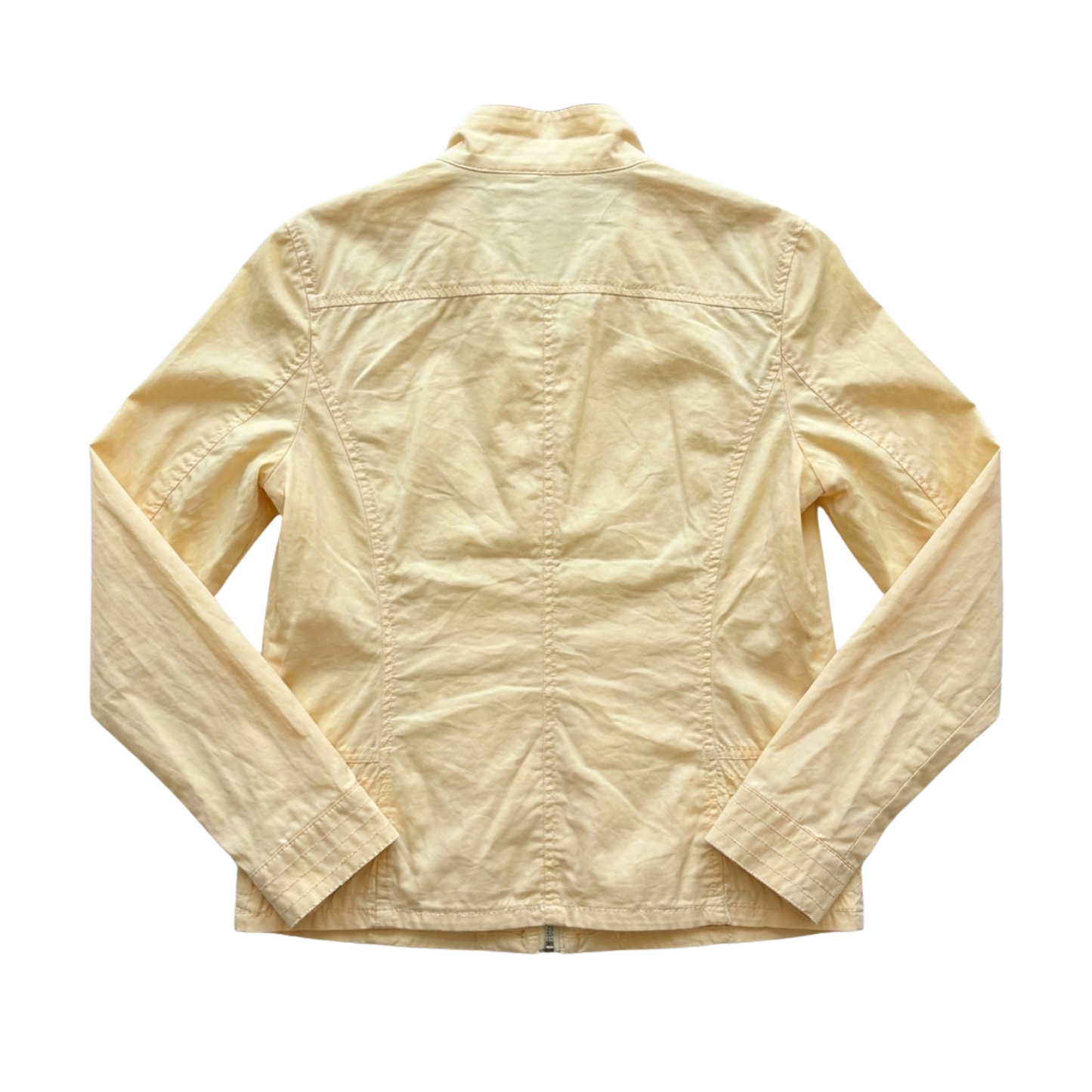 Chico's Butter Yellow Moto Jacket