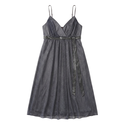 Y2K Grey Midi Dress