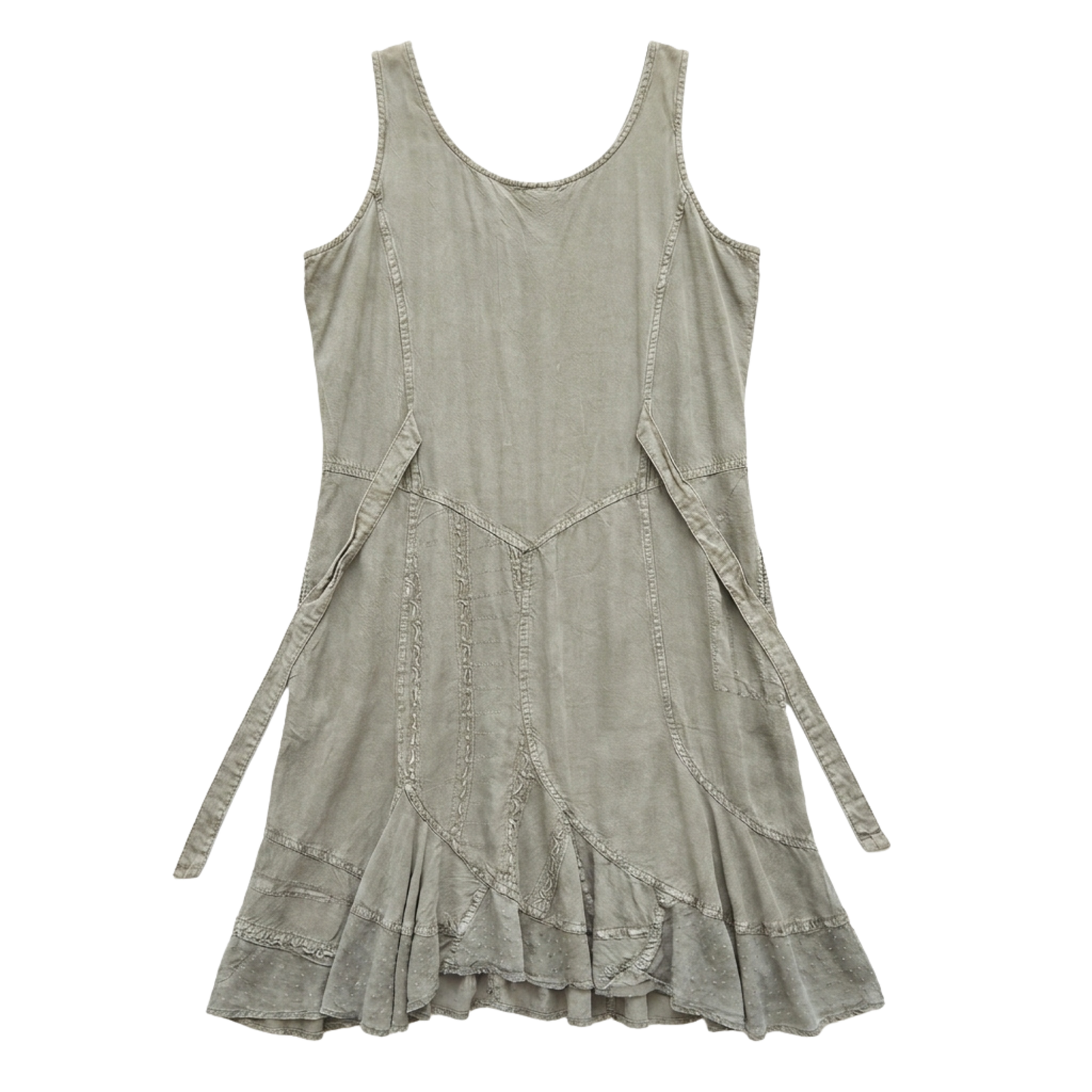 Embroidered Early 2000s Beaded Dress