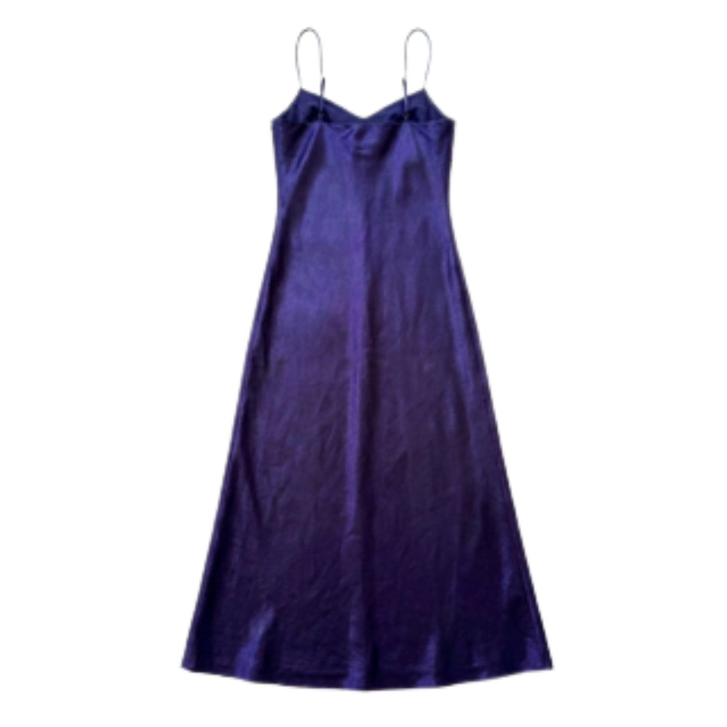 Early 2000s Satin Beaded Slip Dress