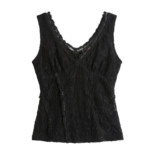 Y2K Lace Top