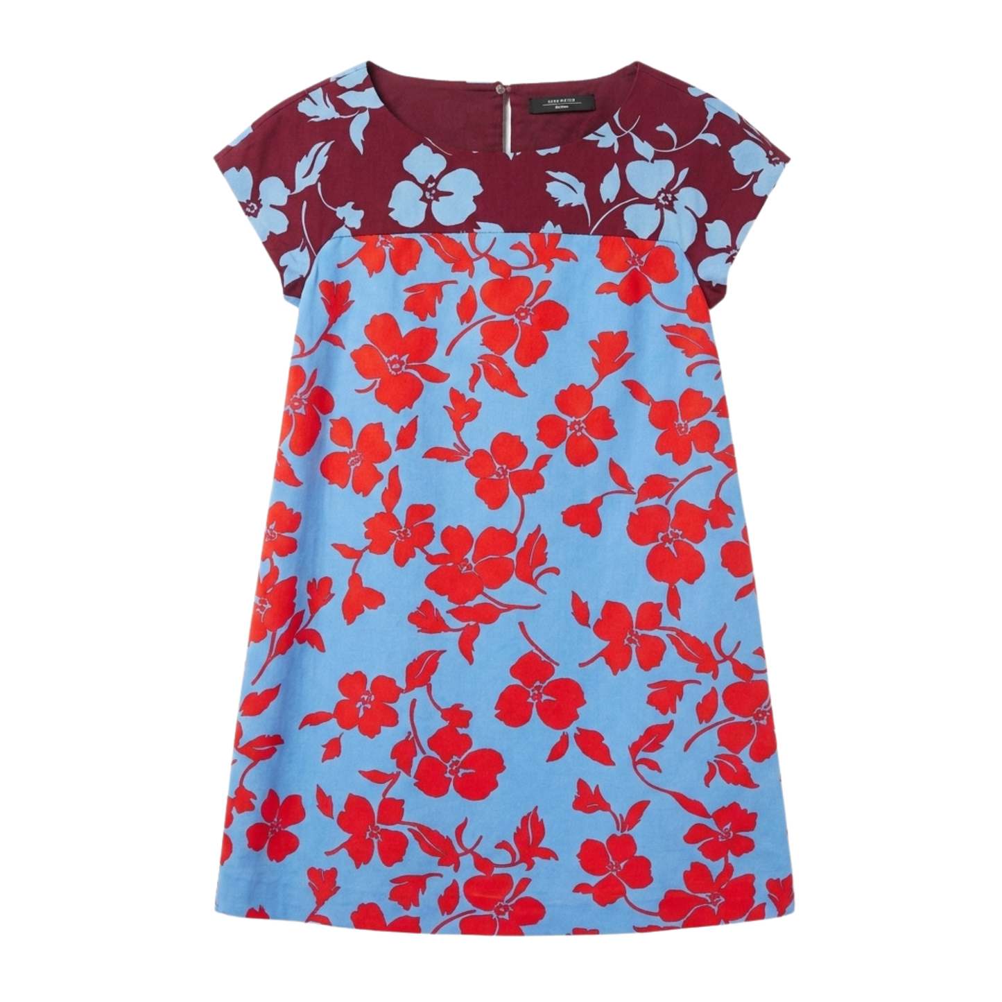 Max Mara Hawaiian Babydoll Dress
