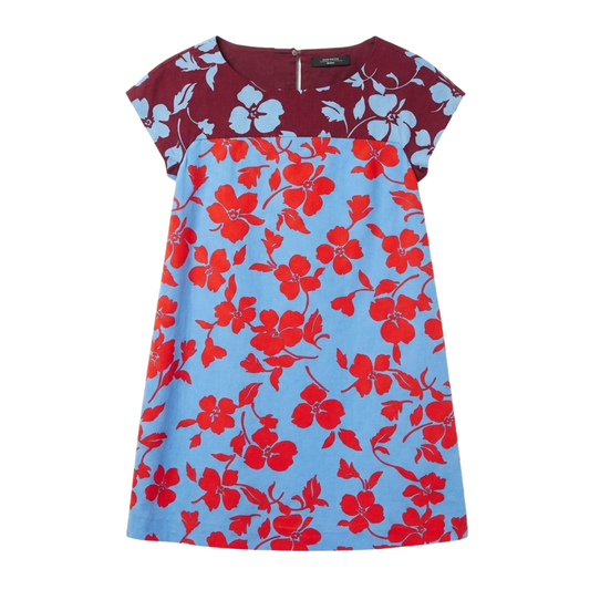 Max Mara Hawaiian Babydoll Dress