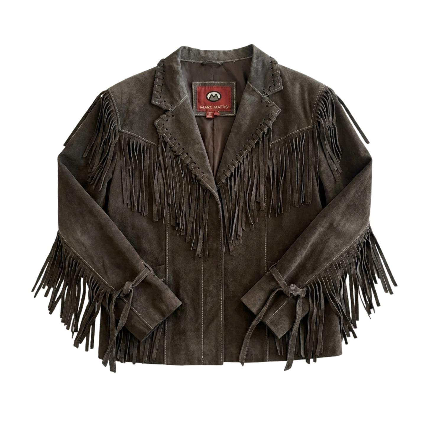 Vintage 1990s Suede Fringe Jacket