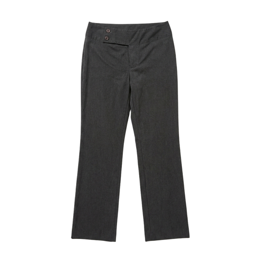 Double-Button Closure Trousers
