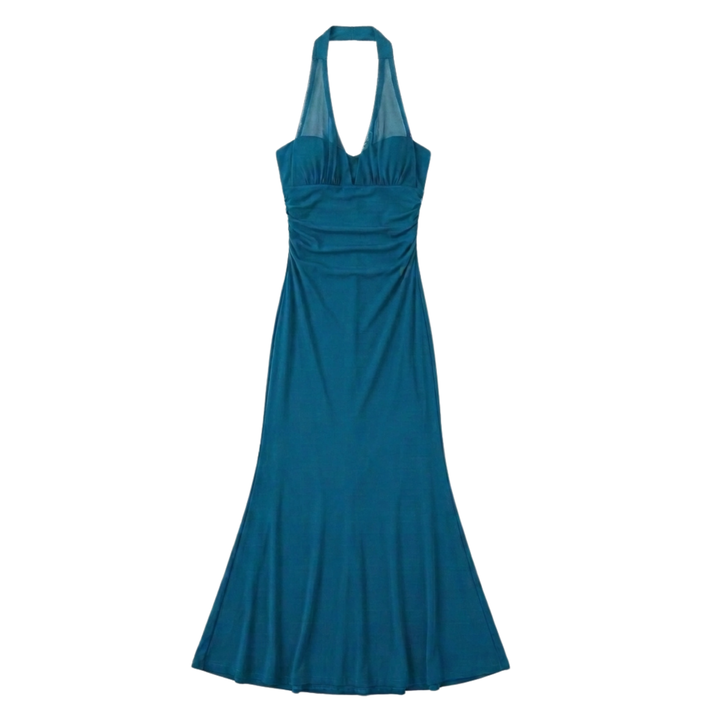 Blue Y2K Maxi Dress