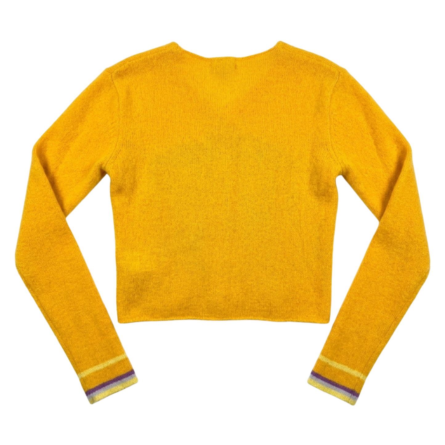 Vintage 90s Purple and Yellow Sweater