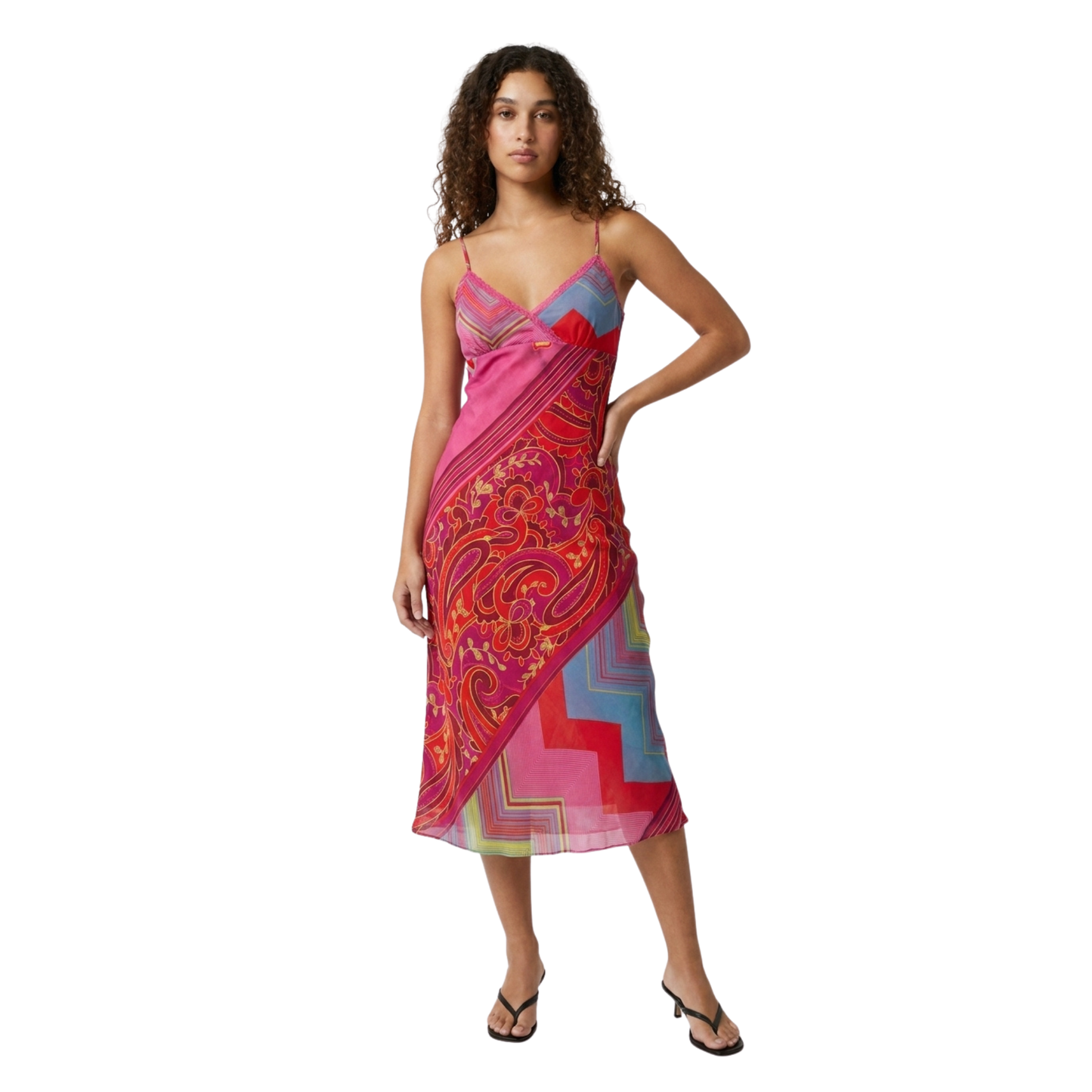 Early 2000s Midi Dress