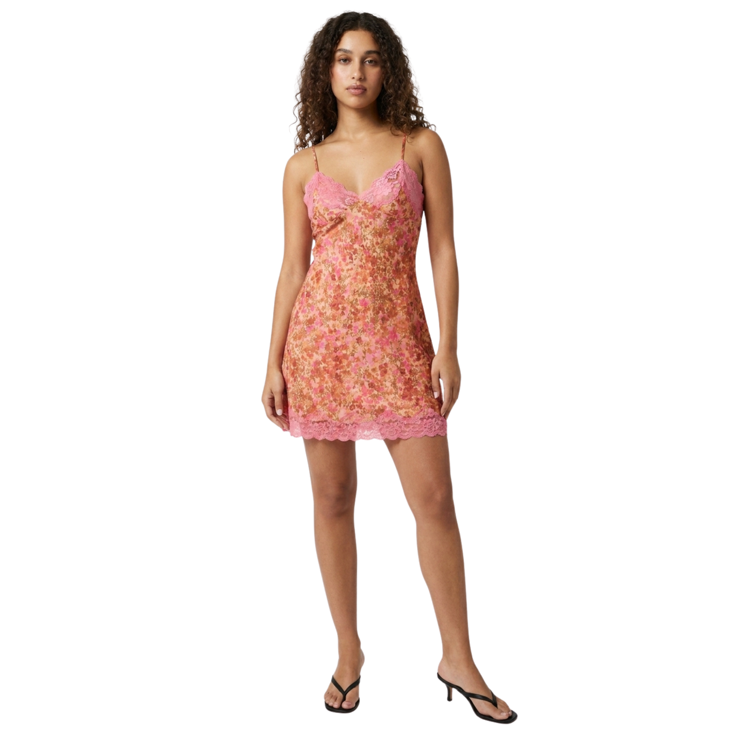 Sheer Floral Victoria's Secret Slip Dress
